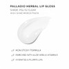 Palladio Lip Gloss, Brillo de Labios No Pegajoso, Ofrece Color