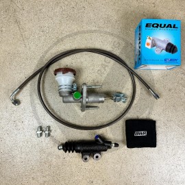 stainless steel Bolt In S2000 Clutch Master Cylinder/Slave/GM Clutch line Fr 94-01 Acura Integra