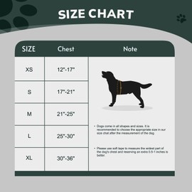 FAYOGOO Dog Harness, No Choke Front Clip, Dog Reflective Harness, No-Pull Adjustable Soft Padded Pet Vest Set for Small, Medium, Large Dogs, Walking (Green, XL)