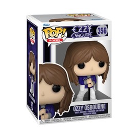 POP Rocks: Ozzy Osbourne Funko Vinyl Figure (Bundled with Compatible Box Protector Case), Multicolored, 3.75 inches