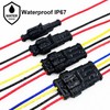 Twippo 10 Kits 16 AWG 2 Pin Connector Waterproof Wire