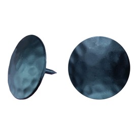 1 1/4 Inch Diameter Clavos, 10 Pack of Premium Clavos, Black Powder Coat Finish