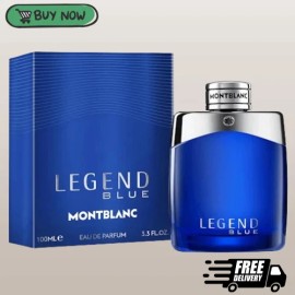 Montblanc Mont Blanc Legend Blue 3.3 oz EDP Cologne for Men, Free Shipping