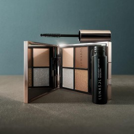 Lunasol FlawlessClarity Eye Colouration N 15 Kit, Eye Shadow, Mascara Mini Set