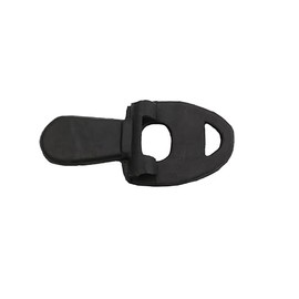 Grewal Equestrian Rubber Tongue Guard (Black)