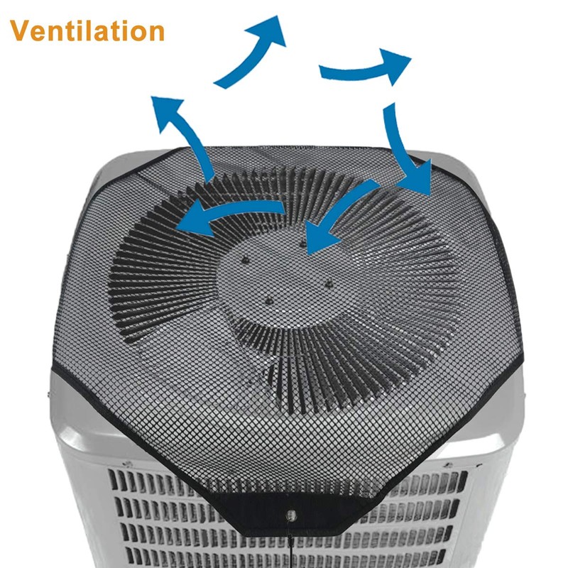 Jeacent Air Conditioner Covers For Outside Units Black,AC Cover For