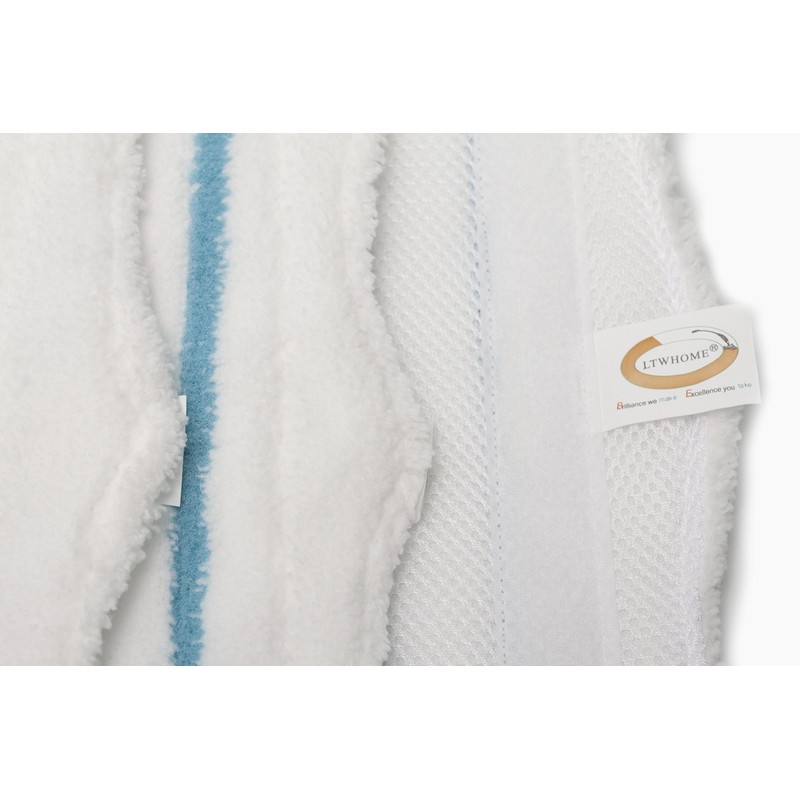 Ltwhome Replacement Microfiber Mop Pads 2 Type Series fits Shark