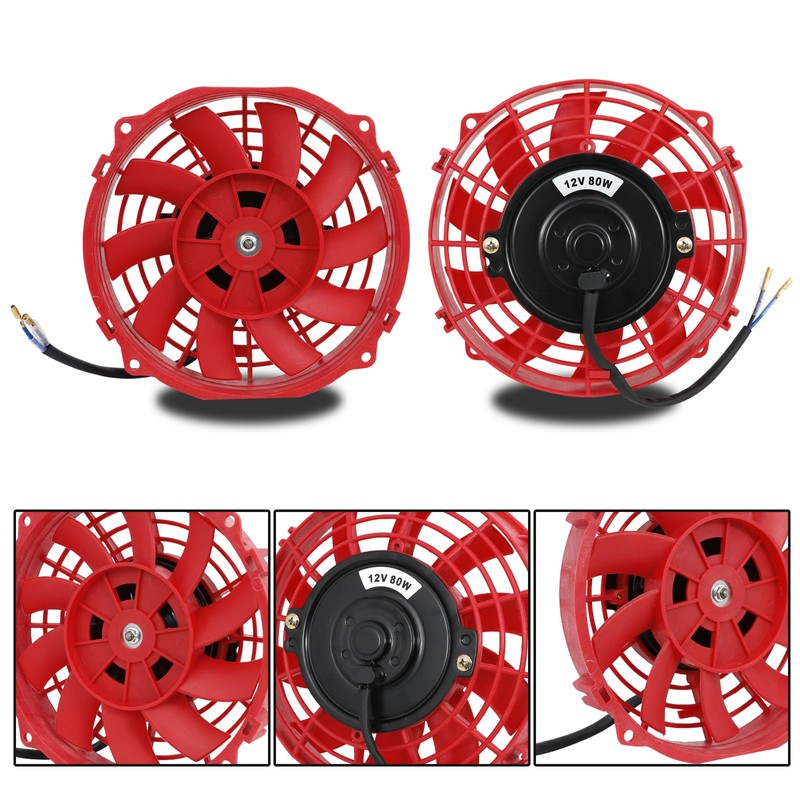 7" inch Slim Fan Push Pull Electric Radiator Cooling Fans