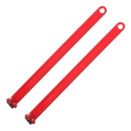 QUARKZMAN Magnetic Lid Lifter Preserving Kit Magnetic Canning Lids for Pots Preserving Jars Red Pack of 2