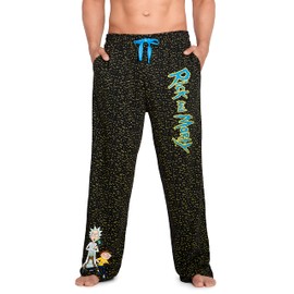 Rick and Morty Mens Pyjamas Novelty Lounge Pants Mens Gifts (XL, Multicolor)