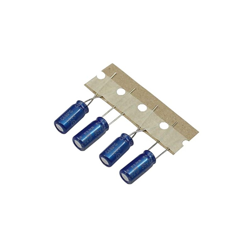Elko Capacitor 20x Radial 22µF 35V Electrolytic Capacitor up to