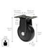 WAGNER Design - 3C - Fixed Castor / Apparatus /