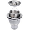 3-1/2 Inch Sink Drain Assembly Kit, Removable Deep Sink Strainer