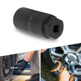 jokormo Pack of 1 Car Tire Screw Socket, Multi-Functional Automobile Maintenance Accessories, Tire Screws Removal Tool, Universal for Most Cars, SUVs and Vans (Black #2)