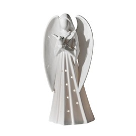 Coopers of Stortford - LED Angel Ornaments for the Home - Indoor Christmas Decorations, Suitable as the Centrepiece of Your Room - Decorative Christmas Ornaments for Living Room Decor