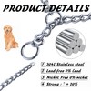 Metal Choke Chain for Dog, Adjustable Choke Collar for Pet