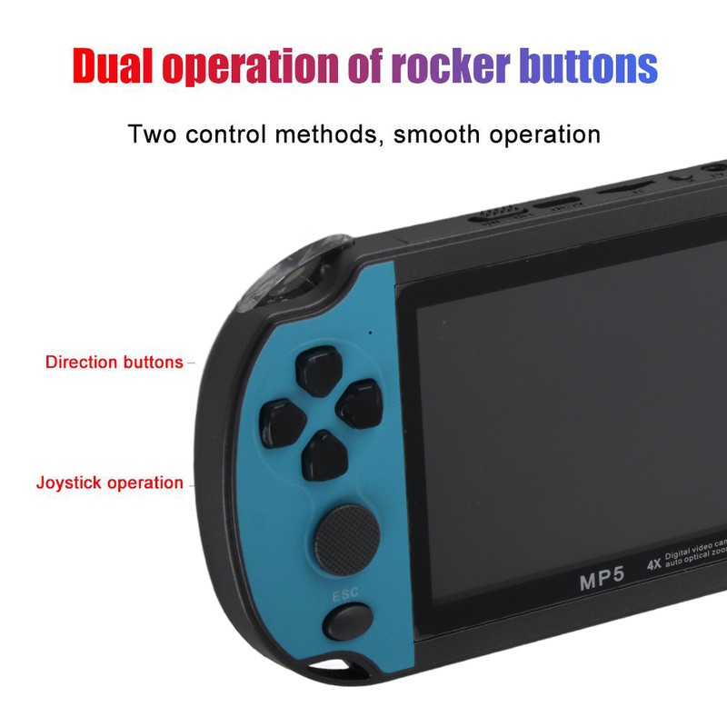4.3 Inch HD Handheld Game Console Dual Joystick