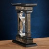 Veronese Design 7 1/8 Egyptian Winged Sun Columns Hourglass Resin