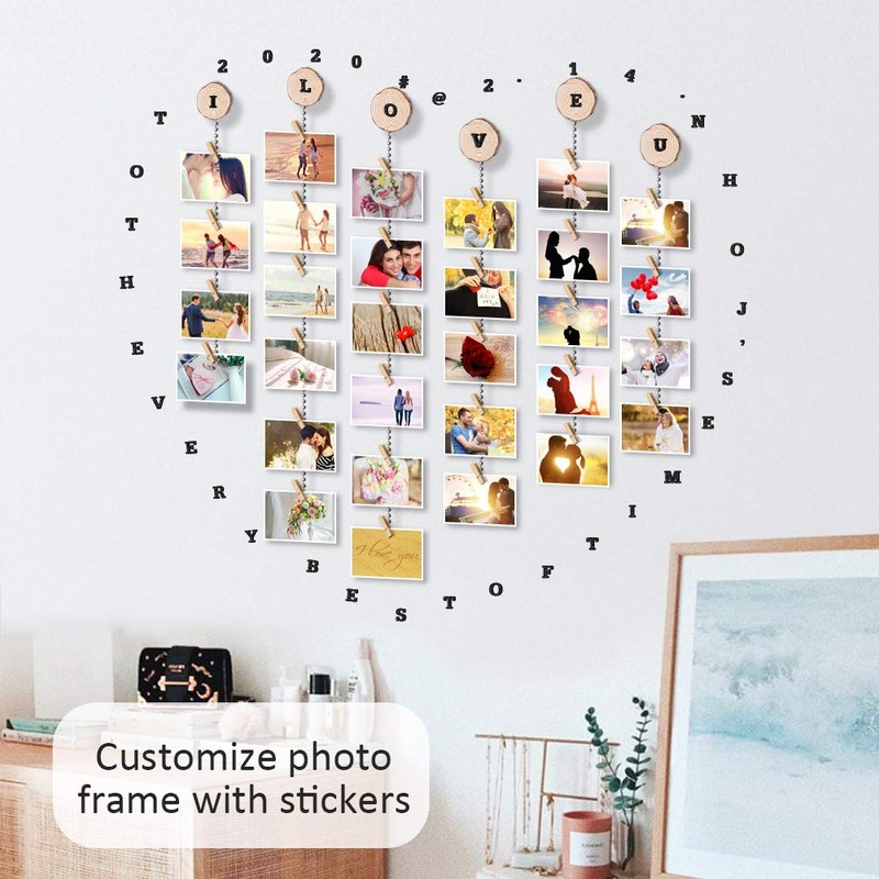MOVEONSTEP Photo Frames Multiple Photos Picture Frames For Wall Picture