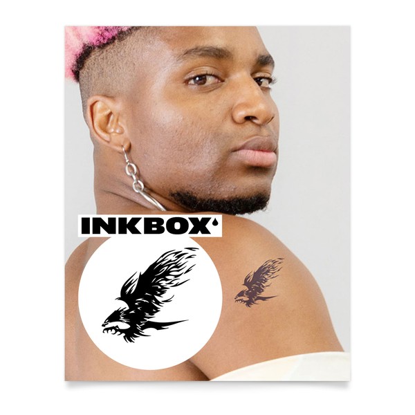 Inkbox Temporary Tattoos, Semi-Permanent Tattoo, One Premium Easy Long Lasting,