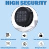 Snblzhef Replacement Lock with 2 Emergency Keys Black Safe Keypad