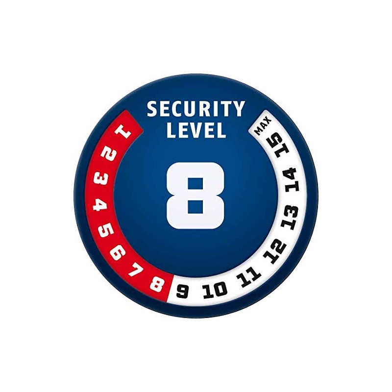 ABUS 440A Alarm 440A/150HB160 USH, Black, 16 cm