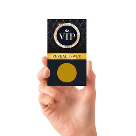 PROMO PRINTING GROUP, INC. VIP Scratch Off Cards 1 - (30 Cards) - Scratch Off Tickets