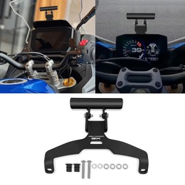 VORILES For GSX-S1000GX 2024- GSX-S1000 GX Motorcycle Windscreen Mount Navigation GPS Mount GPS Windscreen Mount