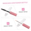 TOVINANNA 5ml Empty Mascara Tubes Eyelash Brush Portable Makeup Storage