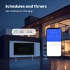LOUYSGEN Smart Light Switch,3-Button,Aluminum Frame, Neutral Required,2.4GHz, Tuya Smart Life