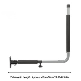 Car Roof Box Side Wall Mount Car Roof Box Wall Mount Rack Foldable Telescopic 50KG Load Bearing Kayak Storage Hooks Hanger for Canoes Surfboard Kayak Wall Mount Hangers