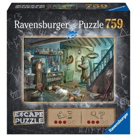 Ravensburger (ラベンスバーガー) Jigsaw Puzzle Escape Puzzle Forbidden Basement 759 Pieces Finished Size: 26.8x18.9 inches 17252 8 [Puzzle, Gift (Birthday/Christmas)]