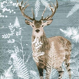 Paper & Design Napkin 25 x 25 cm Pack of 20 Christmas Cocktail