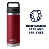 YETI Rambler 18 oz Bottle, Leakproof, Vacuum Insulated, Stainless Steel