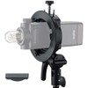 Godox S2 Speedlite Bracket Bowens Mount Holder for Godox V1