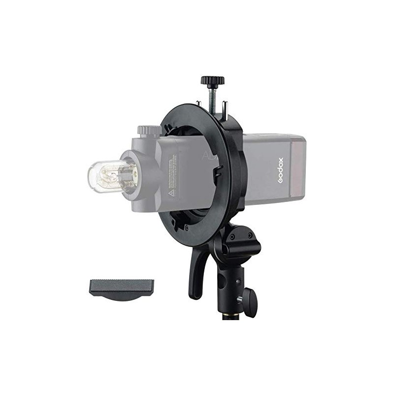 Godox S2 Speedlite Bracket Bowens Mount Holder for Godox V1