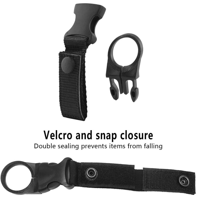 Unbranded Hanging Bottle Buckle Clip Carabiner Portable Mineral Water Bottle