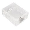 Thermostat Lock Box Transparent Acrylic Universal Clear Cover with 2