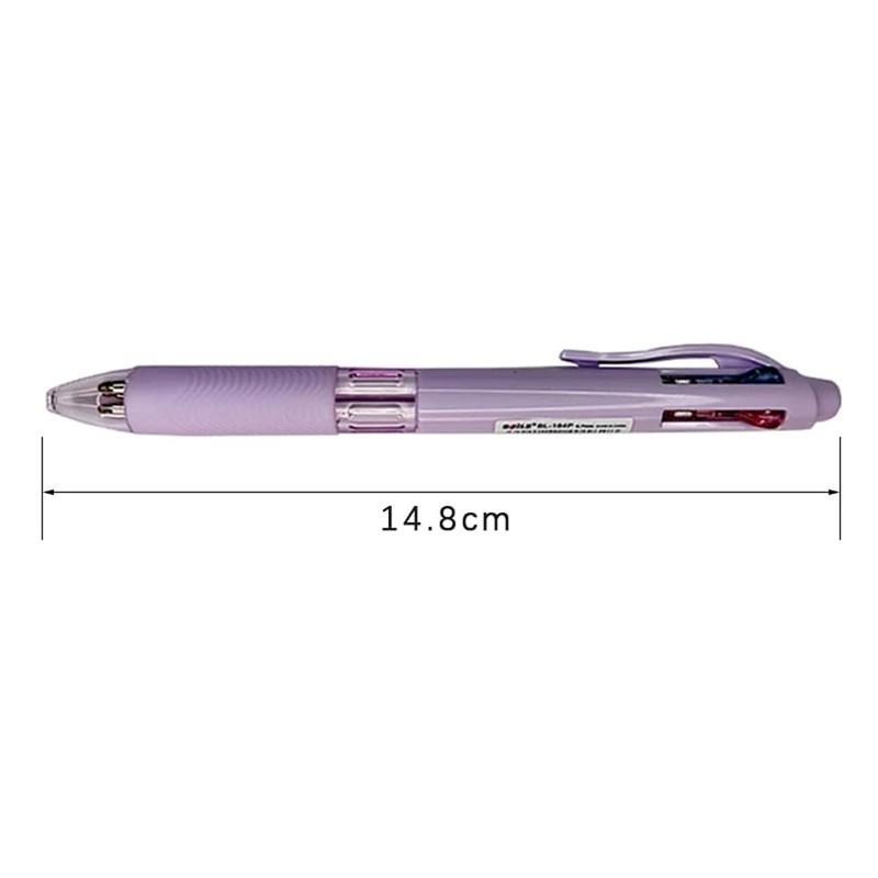 4 In 1 Multicolor Ballpoint Pens Creative Colorful Retractable Multifunction