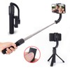 Ballhead Stabilizer Anti‑Shake Tripod Bluetooth Remote Control Selfie Stick for