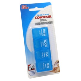 Ezy Dose Four a Day Contour Pill Reminder