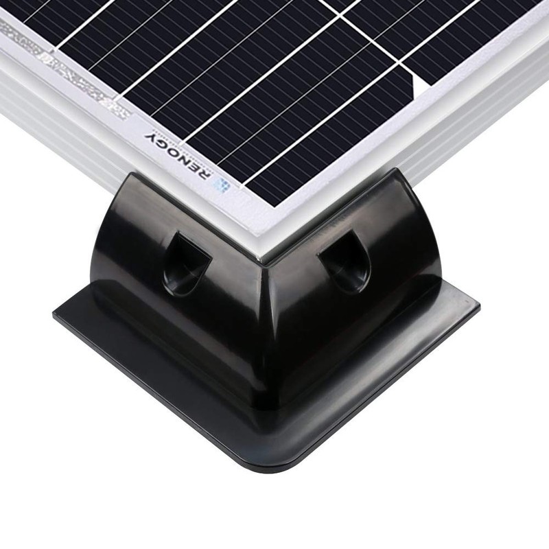 Renogy Corner Bracket Solar Panel Roof Drill-Free Mount for RV,