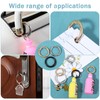 30 Pcs Crochet Bag Rings Trigger Spring O Rings Set