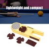 MAGT Billiard Cue Tip Trimmer, 3 in 1 Multifunctional Snooker