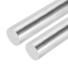 MECCANIXITY 2 Pcs Linear Motion Rods, 16mm(5/8") OD 200mm(0.66ft) Length Steel Motion Rod Shaft Guide, Linear Rail Rod Shaft for CNC, 3D Printer
