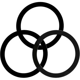 guow-36 3pc Toilet Canister Seal Fits Kohler Flush Valves Replaces GP1059291 & 2475620