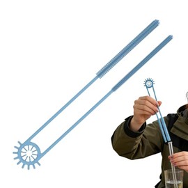 Strohhalme Reinigungsbürste - Silikon-Srubber zur Fleckenentfernung,Strohhalmreiniger für Thermobecher - Zuhause, Küche, Reisen, Camping, Kindergarten