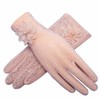 CUSMA Women's Tanning Gloves, Lace, Smartphone Compatible, UV Protection, Cooling