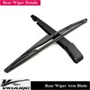 VKUUQG Rear Windshield Wiper Blade Arm Kit Replacement for Kia