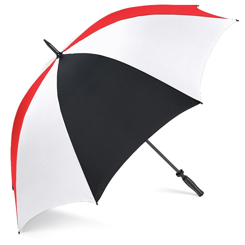 Quadra Pro Premium Golf Regenschirm, windresistent (Einheitsgröße) (Schwarz)